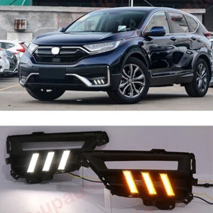 For Honda CR-V CRV 2020-2022 LED Fog Lamp Daytime Running Light turn signal 2PC - Picture 1 of 11
