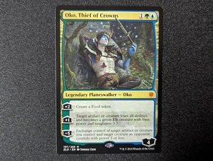 Magic The Gathering Card Oko Thief of Crowns Mythic Planeswalker EN NM ELD 197 - Bild 1 von 4