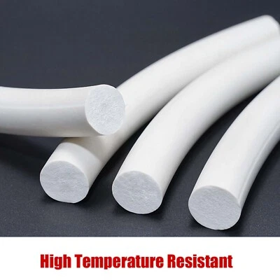 Corda tonda bianca 1 ~ 25 mm gomma muschio corda per giunti corda rotonda guarnizione silicone gomma - Immagine 1 di 4