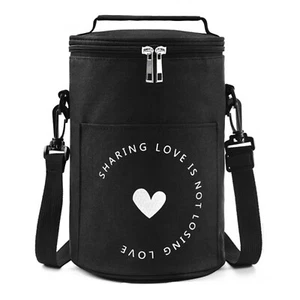 Kühltasche Love Rund Lunch inkl. Umhänger Thermofunktion Wärmetasche Najon NEU - Bild 1 von 1