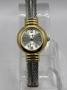Charter Club Women's Quartz Watch Two Tone Twisted Cable Bangle Band New Battery - Picture 1 of 8