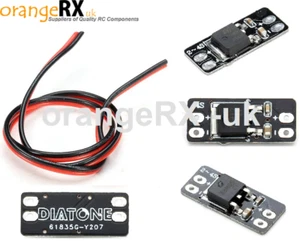 Diatone Micro BEC Spannungsregler 5V 6V 12V RC Flugzeug Drohne Auto Heli orangeRX - Bild 1 von 17