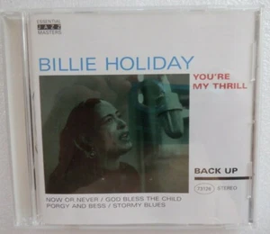Billie Holiday: You're My Thrill; UK IMPORT; BACK UP 73126; NEAR MINT CD - Imagen 1 de 1