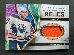 2020-21 Black Diamond Diamond Mine Relics #DMRLD Leon Draisaitl  - Bild 1 von 2