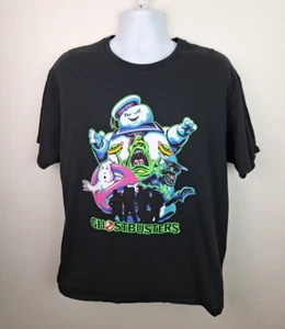 Camiseta Oficial Mad Engine 2022 Cazafantasmas Neón Negra Talla XL  - Imagen 1 de 4