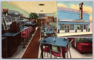 K16/ Thomasville Georgia Postcard Linen Plaza Restaurant Interior 361 - Picture 1 of 4