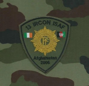 Irish Defence Forces 13 IRCON ISAF Afghanistan 2006 Ireland Military Insignia    - Picture 1 of 1