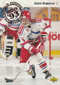 1993-94 Upper Deck #275 Sergei Klimovich Russia