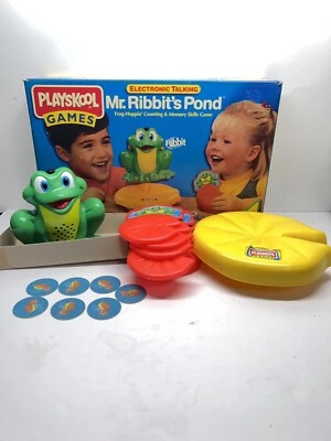 Juego de mesa Mr Ribbit’s Pond Electronic Memory 1996 probado faltan 2 chips de error Foto 1 de 4