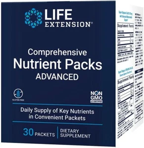 Life Extension Comprehensive Nutrient Packs Advanced Multivitamin, Minerals 30 P - Picture 1 of 8