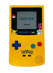 Gameboy Color Pokemon Special Pikachu Edition Nintendo System Game Console CLEAN - Picture 1 of 6