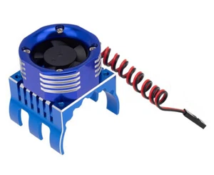 42mm Motor Heatsink + 30x30mm Cooling Fan w/ Color LED for 1/10 & 1/8 - Picture 1 of 1
