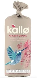 Kallo Ancient Grains Organic Corn Cake Thins 150g - Picture 1 of 2
