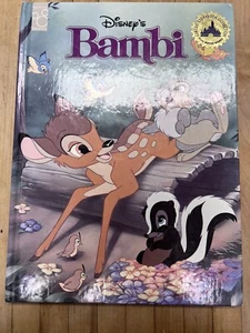 Disney's Bambi 1996 Hardcover Book Mouse Works Classic Storybook Collection - Imagen 1 de 3