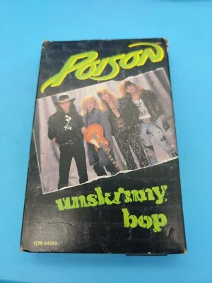 POISON - UNSKINNY BOP / SWAMPJUICE - CAPITOL 44584- CASSETTE TAPE - Image 1 of 2
