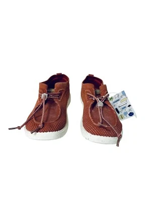 1TAZERO Kids Wide Slip On/Loafer Walking Lightweight Shoes Orange Size: 3 - NEW - Image 1 of 4