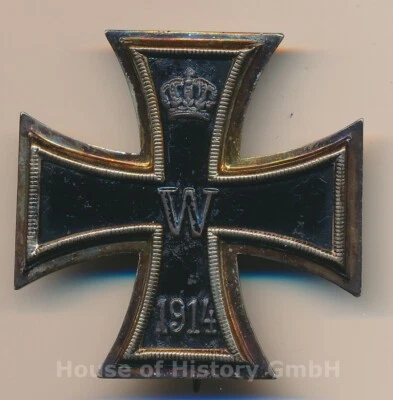 143763: Eisernes Kreuz 1.Klasse an Nadel, Hersteller KO, EK 1.Klasse - Bild 1 von 4