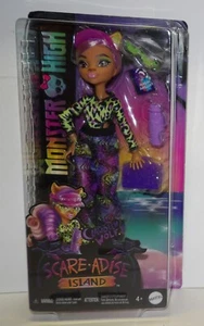 Monster High Scare-Adise Island ~ CLAWDEEN WOLF ~ Fashion Doll w/Accessories NEW - Picture 1 of 8