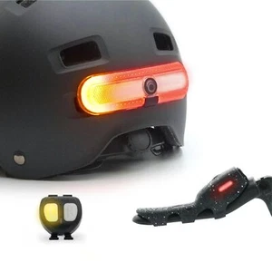 Innovation Française - Éclairage Turn pour Casque Vélo Et Trottinette Rouge a... - Photo 1 sur 6