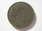 Lauer toy imitation money of 1897 One Shilling base metal 13mm