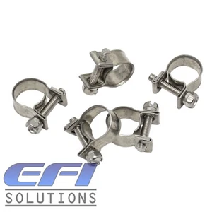 Mini Hose Clamps "16-18mm" Stainless Steel (Pack Of 5) - Picture 1 of 1