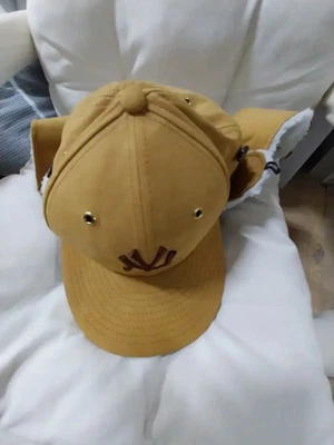 New Era дождевого червя крышка золотой мех шляпа - Изображение 1 из 4