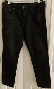 American Eagle Men’s Jeans Black 36x30 NWT - Picture 1 of 10