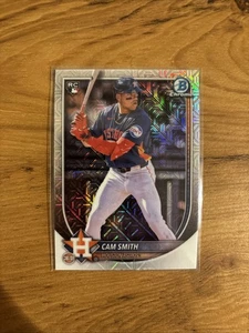 2025 Bowman Chrome Mega Box Cam Smith Mojo Refractor Rookie Card - Picture 1 of 2