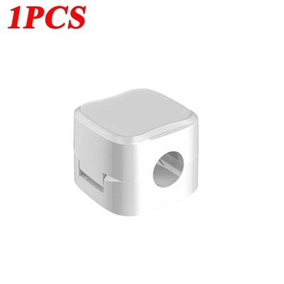 Juego de carretes organizadores de cables de 12 piezas clips de administración de cables soportes de cables para uso en escritorio Foto 1 de 4