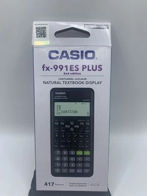 Casio FX-991ES Plus-2nd Ed Scientific Calculator Trigonometrical Statistics TA - Image 1 of 4