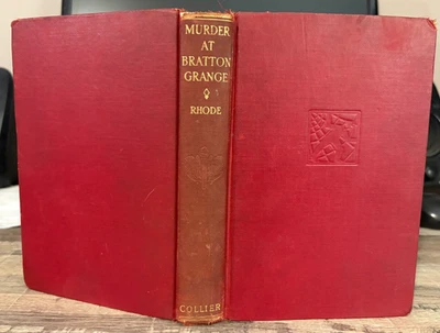 BX John Rhode MURDER AT BRATTON GRANGE Front Page Mysteries 1st Edition Aug 1929 - Image 1 of 4