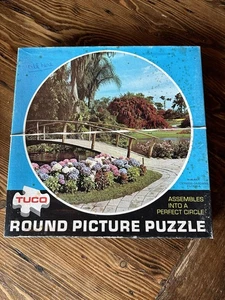 Tuco rundes Bilderpuzzle - Zypressengärten Florida - Bild 1 von 2