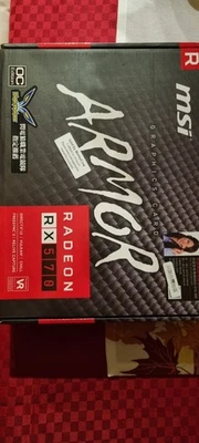 Scheda Grafica AMD Radeon ARMOR Rx 570 OC 8 Gb DDR5 Nuova - Immagine 1 di 4