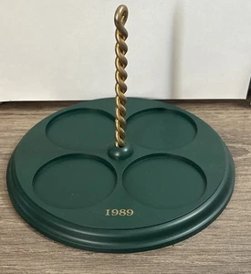 Vintage Hallmark Keepsake Christmas Ornament Carousel Horse Display Stand 1989 - Picture 1 of 5