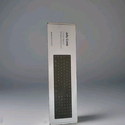 Jelly Comb Wireless Bluetooth Keyboard -Black - See Pic  - Image 1 of 4