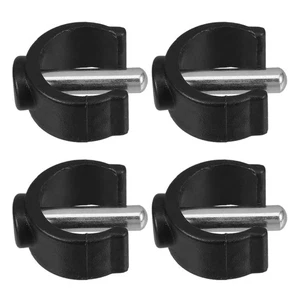 4 Piezas Abrazadera de Pestillo Plegable Bastones Hebilla Segura Manija Clips - Imagen 1 de 12