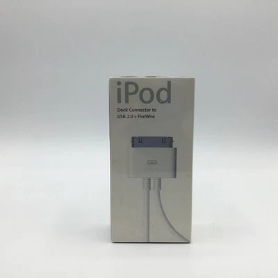 Apple Dock Connector to FireWire/USB 2.0 Y Cable for iPod (M9126G/A) - Image 1 of 2