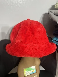 Fischerhut Herren neu rot Kunstfell Kangol Gr. XL - Bild 1 von 5