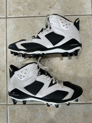 Botines de fútbol Jordan 6 retro TD Oreo negro/blanco talla 11 Foto 1 de 4