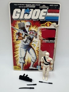 Gi Joe Storm Shadow 1984 V1 Complete Full Back File Card - Bild 1 von 14