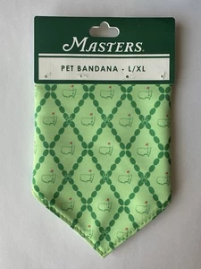 Masters Augusta National Golf Haustier Bandana NEU L/XL Large/X-Large Argyle - Bild 1 von 6