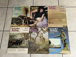 Australia's Heritage The Making Of A Nation 1970’s Magazines Bundle (6 x Total) - Picture 1 of 20