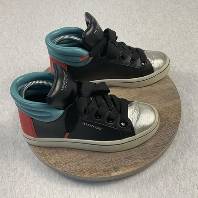 Zapatillas altas Skechers Street para mujer 7,5 espuma viscoelástica bloque de color Y2K cómodas Foto 1 de 4