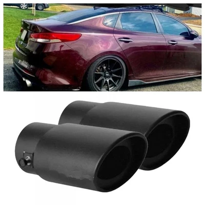2X For Kia Optima/K5 Car Exhaust Pipe Tip Rear Throat Muffler Tailpipe Foto 1 de 4