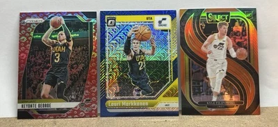 2024-25 Panini Prizm - Keynote George Dragon /88 Kyle Filipowski /65 RC Lauri /24 Foto 1 de 2