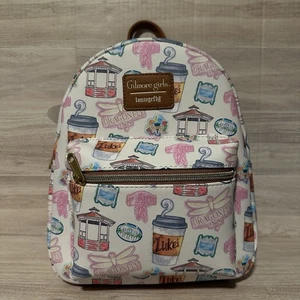 Loungefly Gilmore Mädchen Stars Hollow Icons Mini Rucksack - Bild 1 von 2