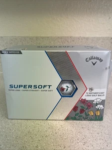 Callaway Supersoft 23 Mother's Day 1 Dozen Golf Balls - Picture 1 of 4