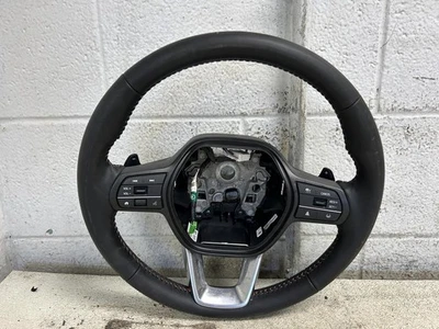 Руль 2025 HONDA CR-V черный кожаный от оригинального производителя без подогрева  - Изображение 1 из 4