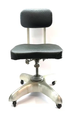 Base de hélice de silla cisterna vintage ART METAL CONSTRUCTION CO MCM ~ NECESITA TLC n2 Foto 1 de 4