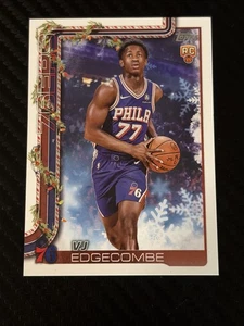 2025-26 Topps Holiday Base Rookie Card #H163 VJ Edgecombe - Bild 1 von 2